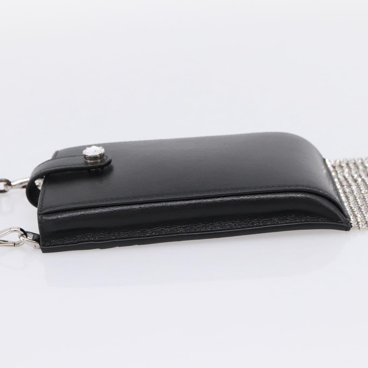 Miu Miu Shoulder Leather, Black, Leather, Shoulder Bag