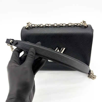 Louis Vuitton Twist Epi Leather, Black, Leather, Handbag