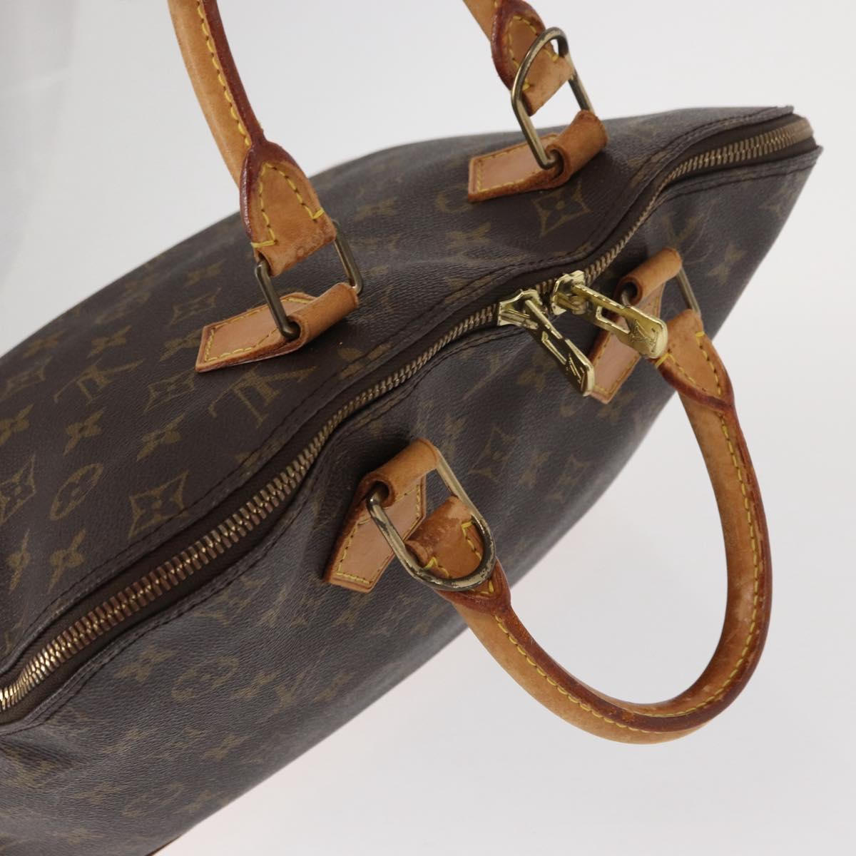Louis Vuitton Alma Handbag Monogram Canvas, BROWN, CANVAS, Handbag