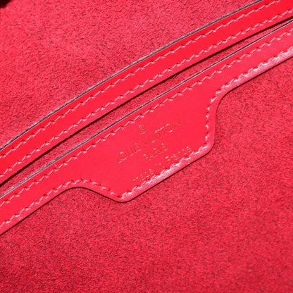 Louis Vuitton Soufflot Epi Leather, Red, Leather, Tote Bag