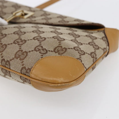 Gucci Tiger Charm Shoulder Bag canvas, BEIGE, CANVAS, Shoulder bag
