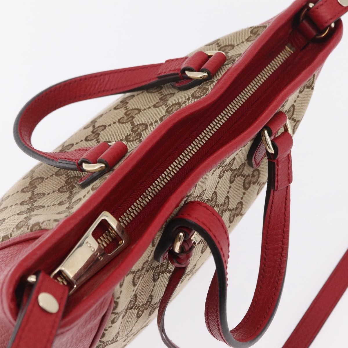 Gucci Bree Convertible GG Canvas with Leather, Beige, Canvas, Tote Bag