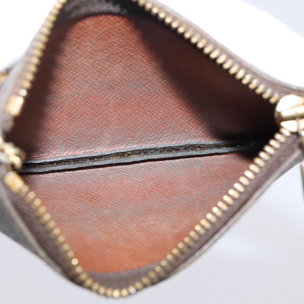 Louis Vuitton Pochette Clés Monogram Canvas, Brown, Canvas, Wallet