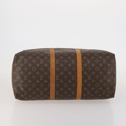 Louis Vuitton Keepall Monogram Canvas, Brown, Canvas, Travel Bag