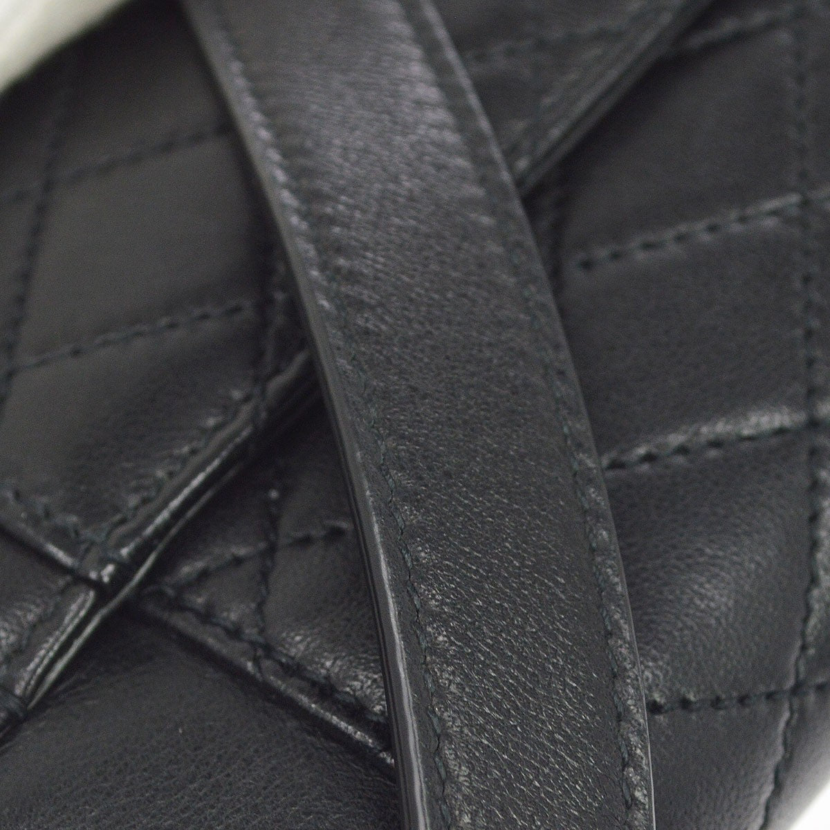 Saint Laurent Gaby Envelope Satchel Quilted Leather, Black, Leather, Handbag