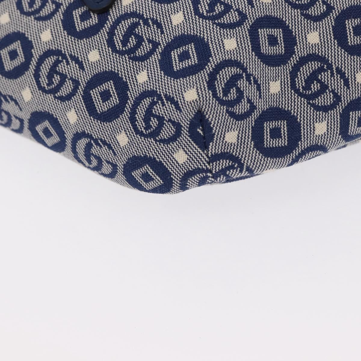 Gucci Children's Belt Printed GG Coated Canvas, Navy, Canvas, Handbag