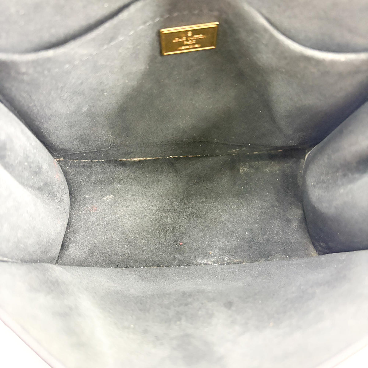 Louis Vuitton Spring Street NM Monogram Vernis with Monogram Canvas and Epi Leather, Black, Patent Leather, Handbag