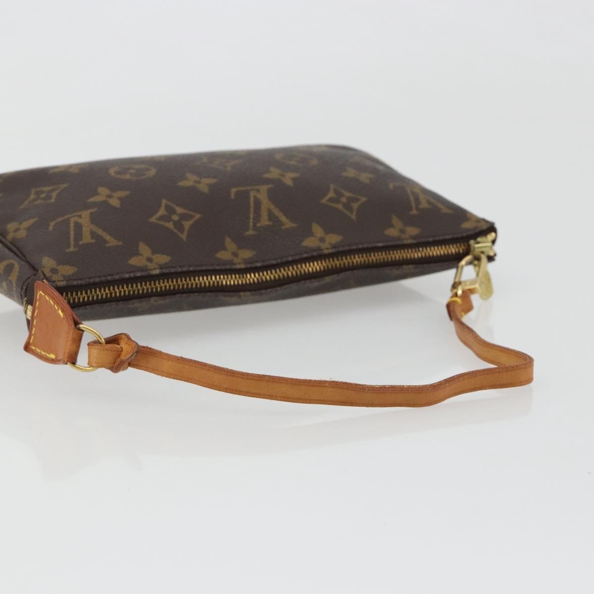 Louis Vuitton Pochette Accessoires NM Monogram Canvas, Brown, Canvas, Clutch