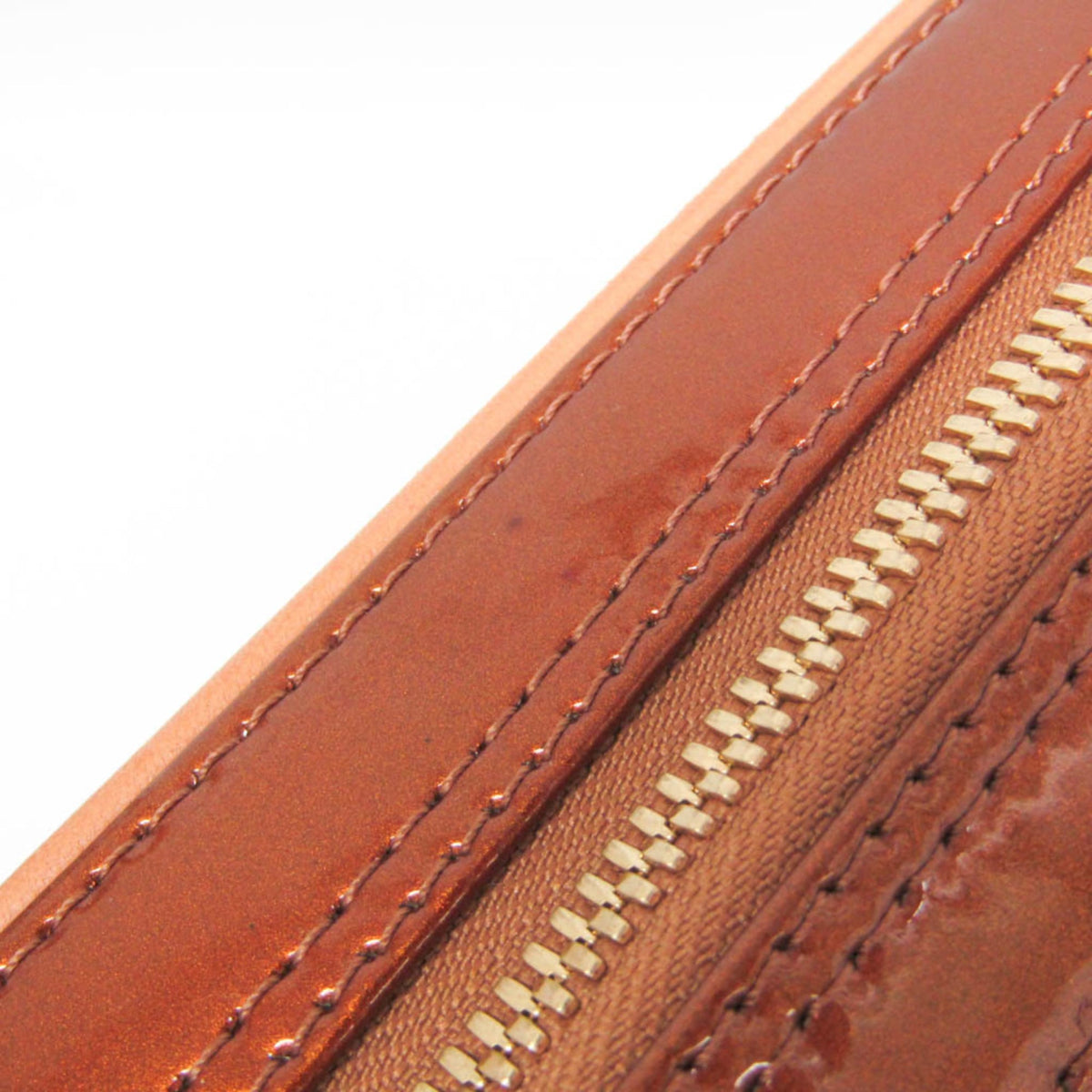 Louis Vuitton Vandam Monogram Vernis, Brown, Patent Leather, Handbag