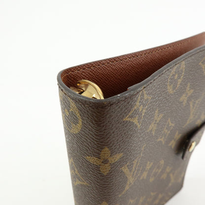 Louis Vuitton Ring Agenda Cover Monogram Canvas, Brown, Canvas, Briefcase