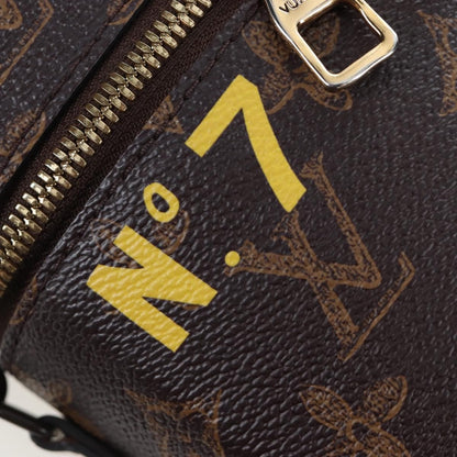 Louis Vuitton Vertical Box Trunk No.7 Trunk L'Oeil Vintage Monogram Canvas, Brown, Canvas, Handbag