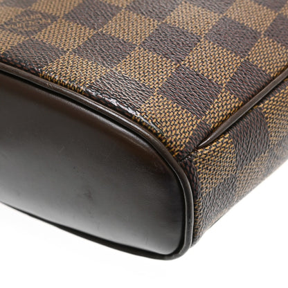 Louis Vuitton Ipanema Damier Ebene, Brown, Canvas, Shoulder Bag