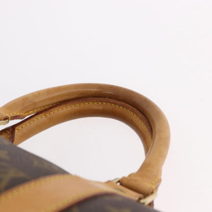 Louis Vuitton Keepall Monogram, Brown, Canvas, Travel Bag