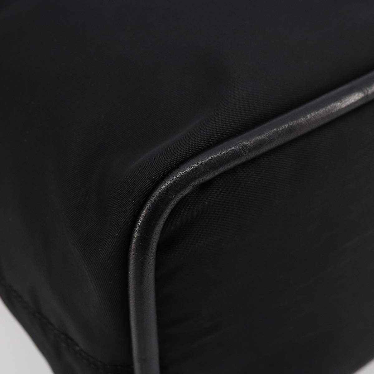 Celine Handbag Nylon, Black, Nylon, Handbag