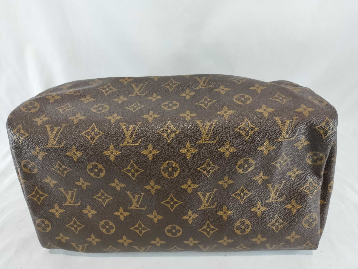 Louis Vuitton Speedy Monogram Canvas, Brown, Canvas, Handbag