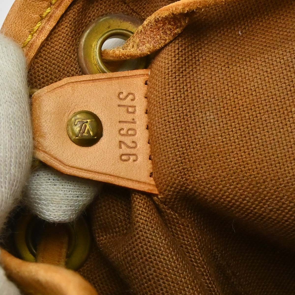 Louis Vuitton Vintage Montsouris Monogram Canvas, Brown, Canvas, Backpack