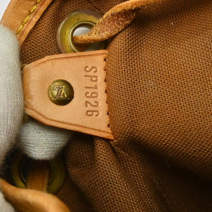 Louis Vuitton Vintage Montsouris Monogram Canvas, Brown, Canvas, Backpack