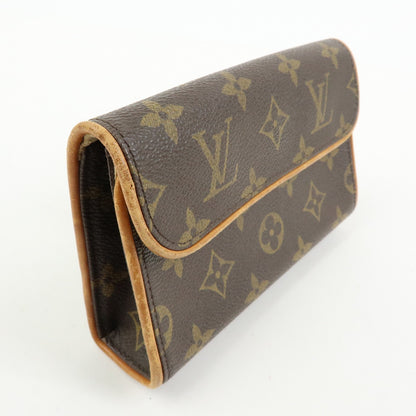 Louis Vuitton Florentine Waist Monogram Canvas, Brown, Canvas, Handbag