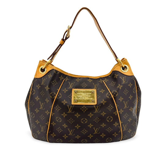 Louis Vuitton Galliera Monogram Canvas, Brown, Canvas, Handbag