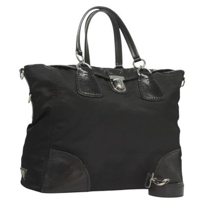 Prada Tessuto, Black, NYLON, tote