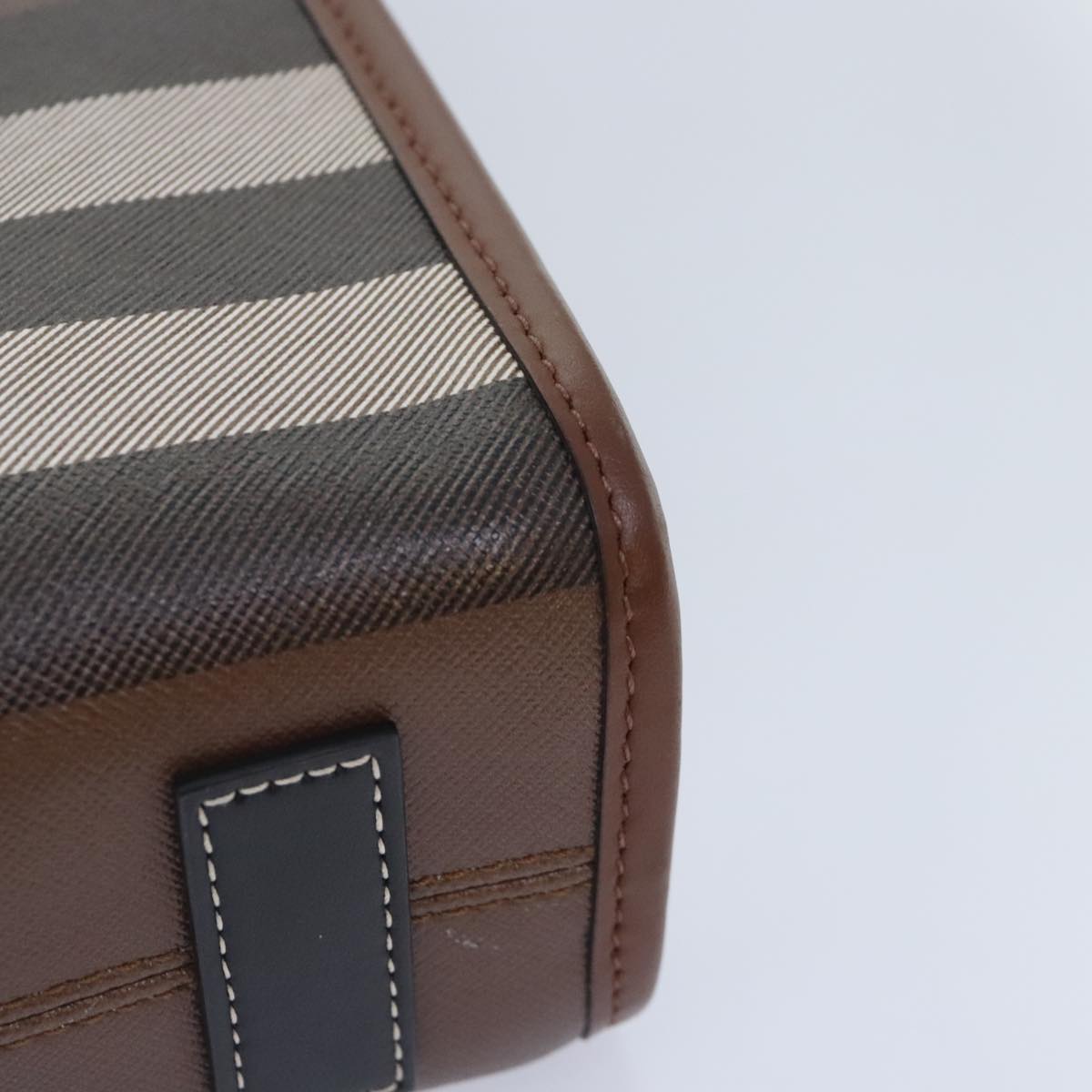 Burberry Freya, Brown, Leather, handbag