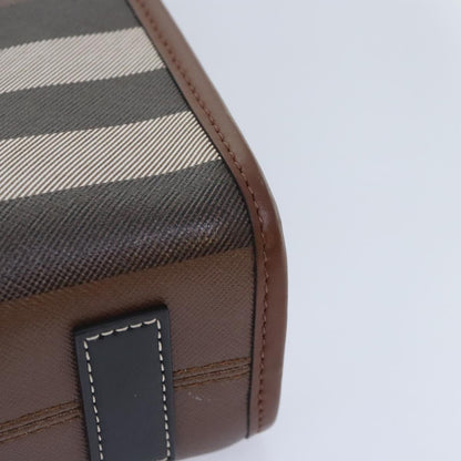 Burberry Freya, Brown, Leather, handbag