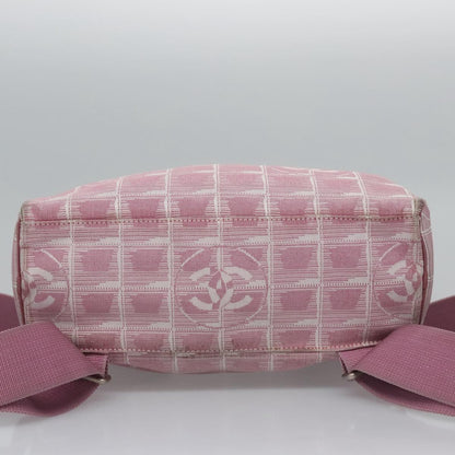 Chanel Travel line, Pink, Canvas, backpack