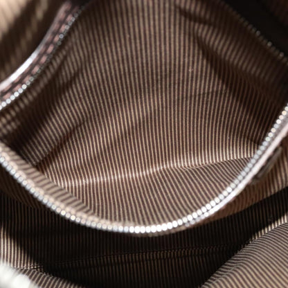 Louis Vuitton Bequia, Brown, Leather, handbag