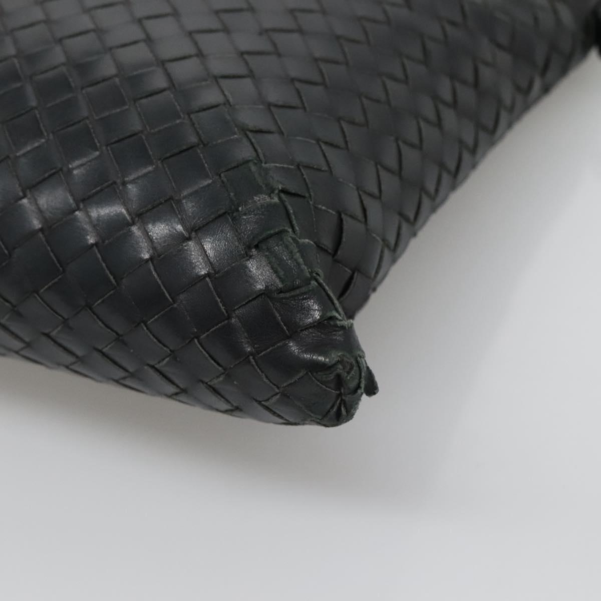 Bottega Veneta Intrecciato, Black, Leather, shoulder