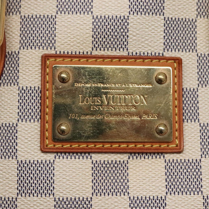 Louis Vuitton Hampstead, White, Canvas, tote