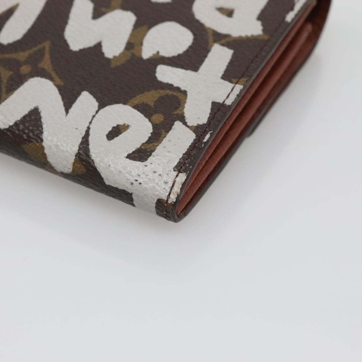 Louis Vuitton Porte Monnaie Credit, Brown, Canvas, wallet