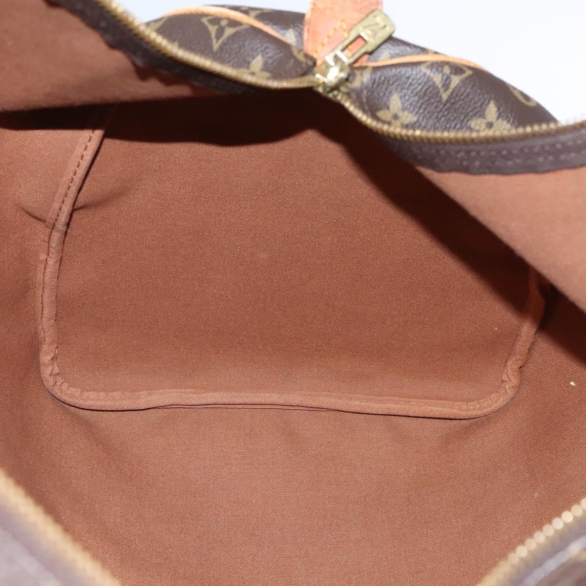 Louis Vuitton Keepall 55, Brown, Canvas, travel