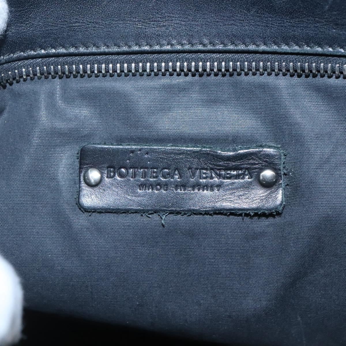Bottega Veneta Intrecciato, Black, Leather, shoulder
