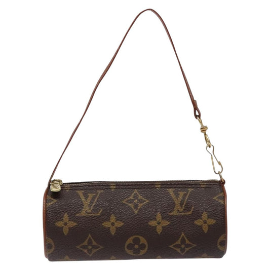 Louis Vuitton Papillon Pochette Monogram Canvas, BROWN, CANVAS, Handbag