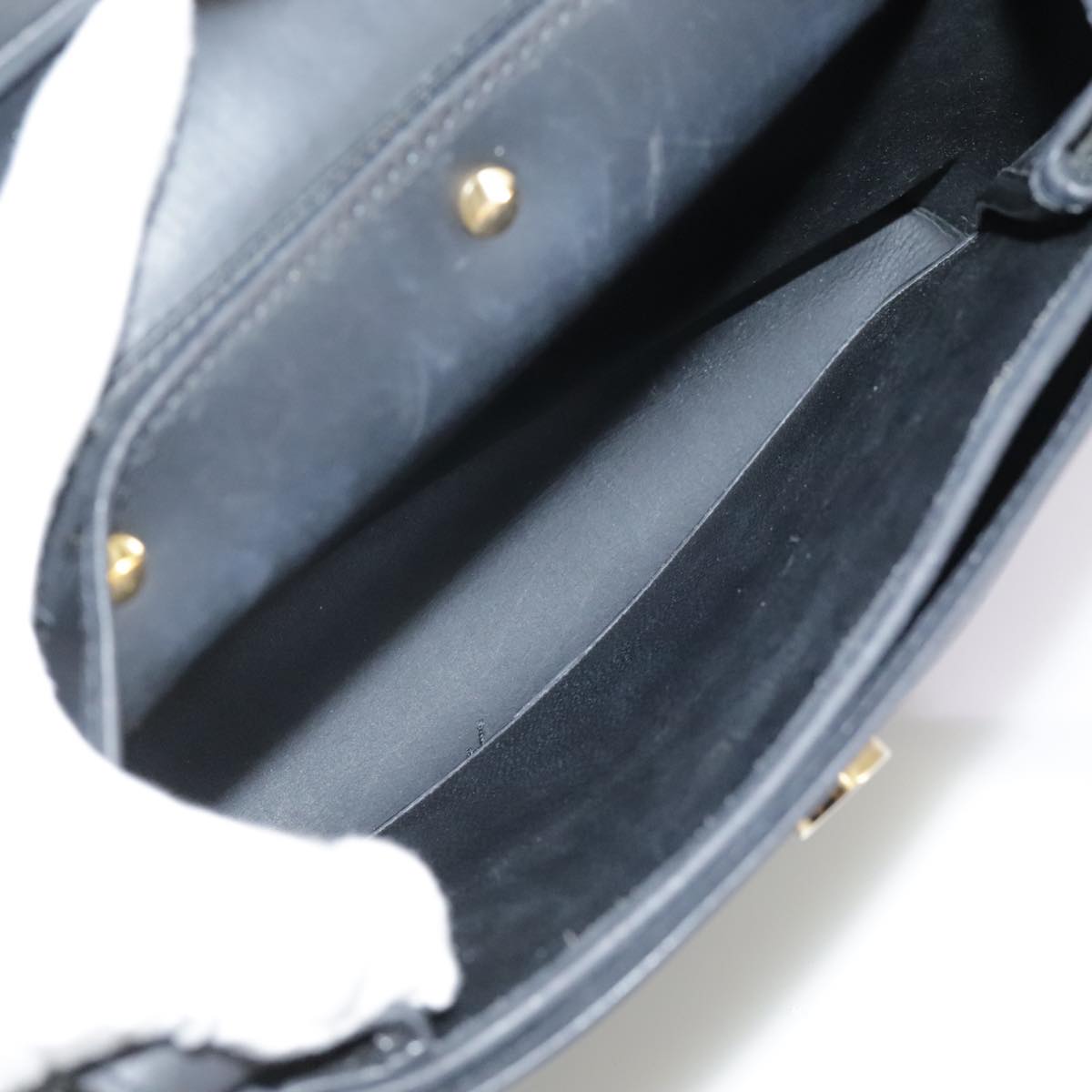 Dior Honeycomb, Black, Leather, shoulder