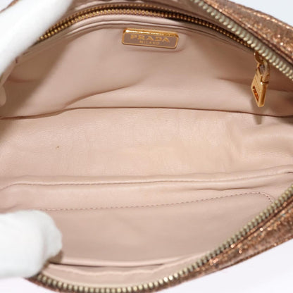 Prada, Brown, Canvas, shoulder