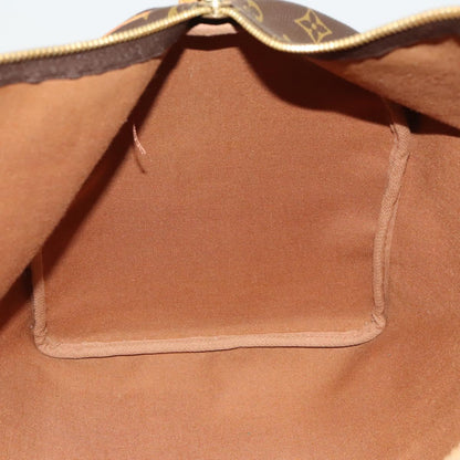 Louis Vuitton Keepall Bag Monogram Canvas, BROWN, CANVAS, Travel bag