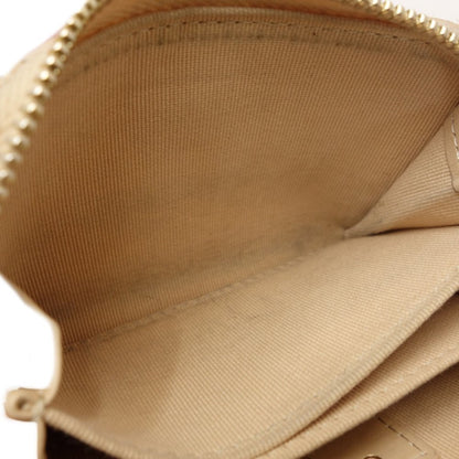 Chanel, Beige, Leather, wallet