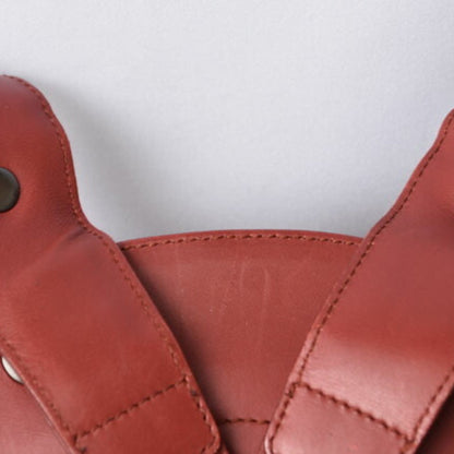 Bottega Veneta Intrecciato, Red, Leather, backpack