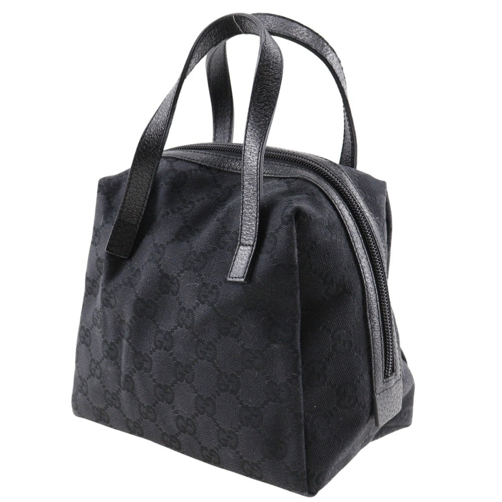 Gucci GG canvas, Black, Canvas, handbag