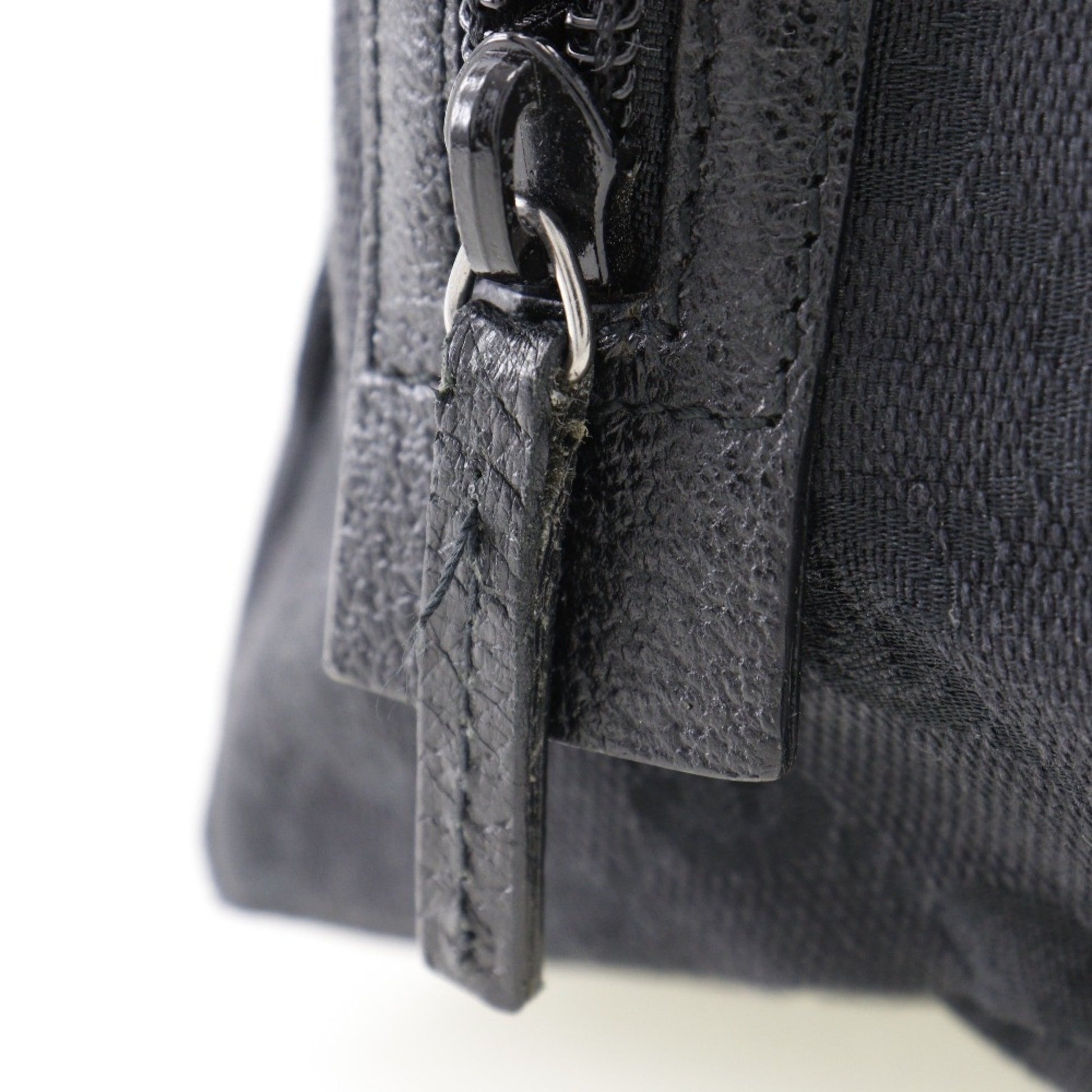 Gucci GG canvas, Black, Canvas, handbag