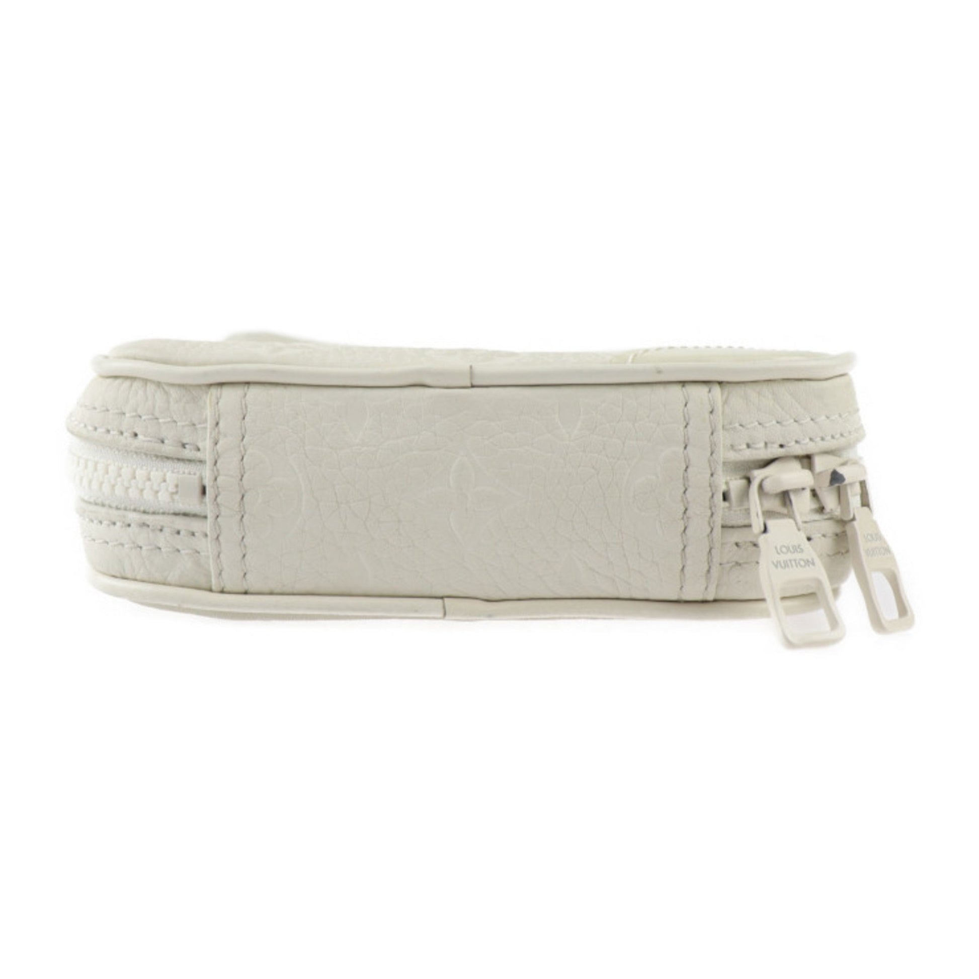 Louis Vuitton Utility, White, Leather, shoulder