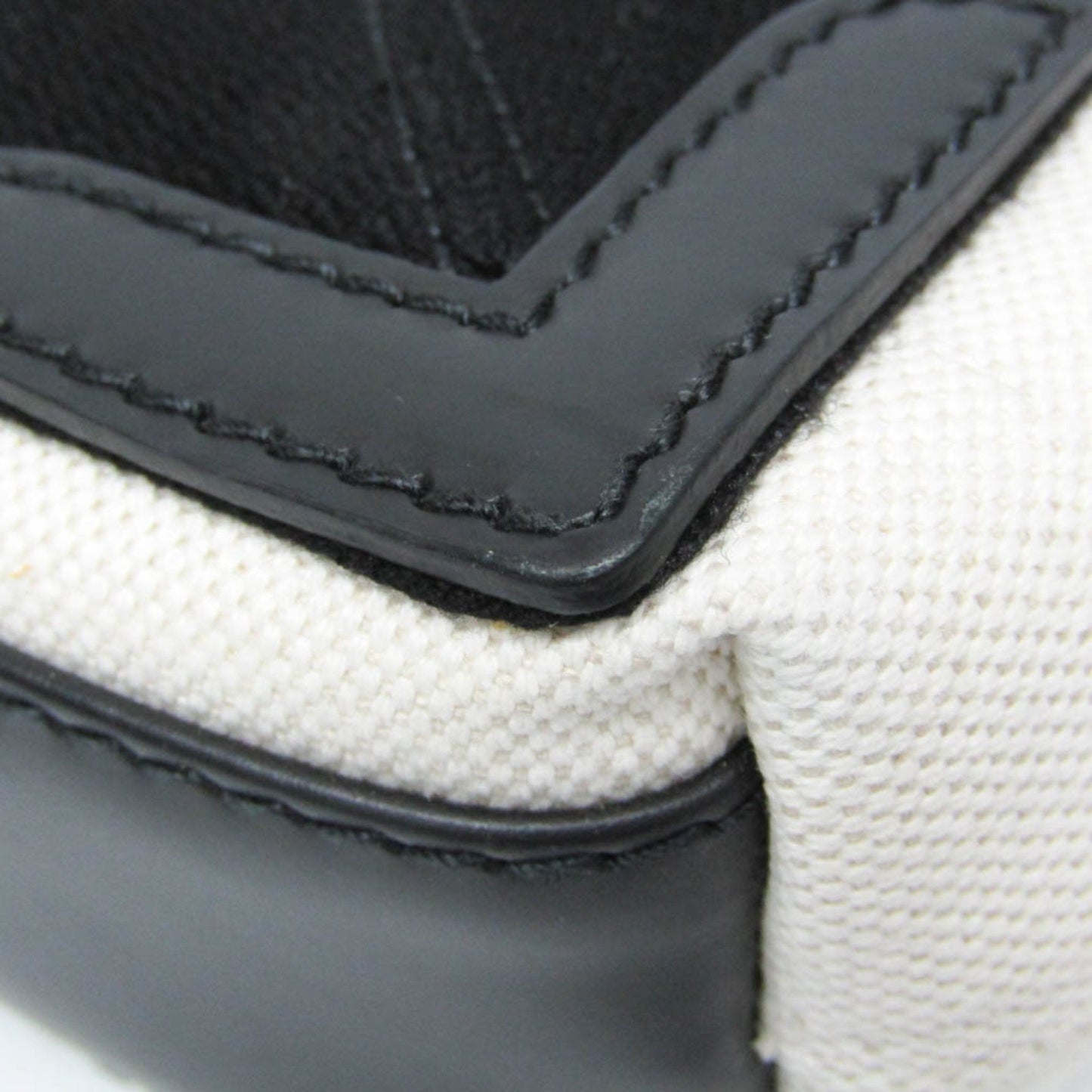 Balenciaga Navy, Beige, Canvas, handbag