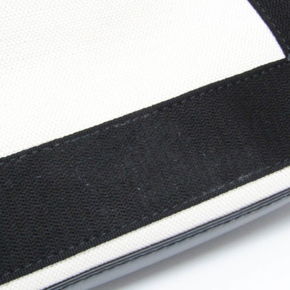 Balenciaga Navy, Beige, Canvas, handbag