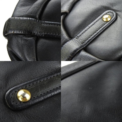 Prada Saffiano, Black, Leather, handbag