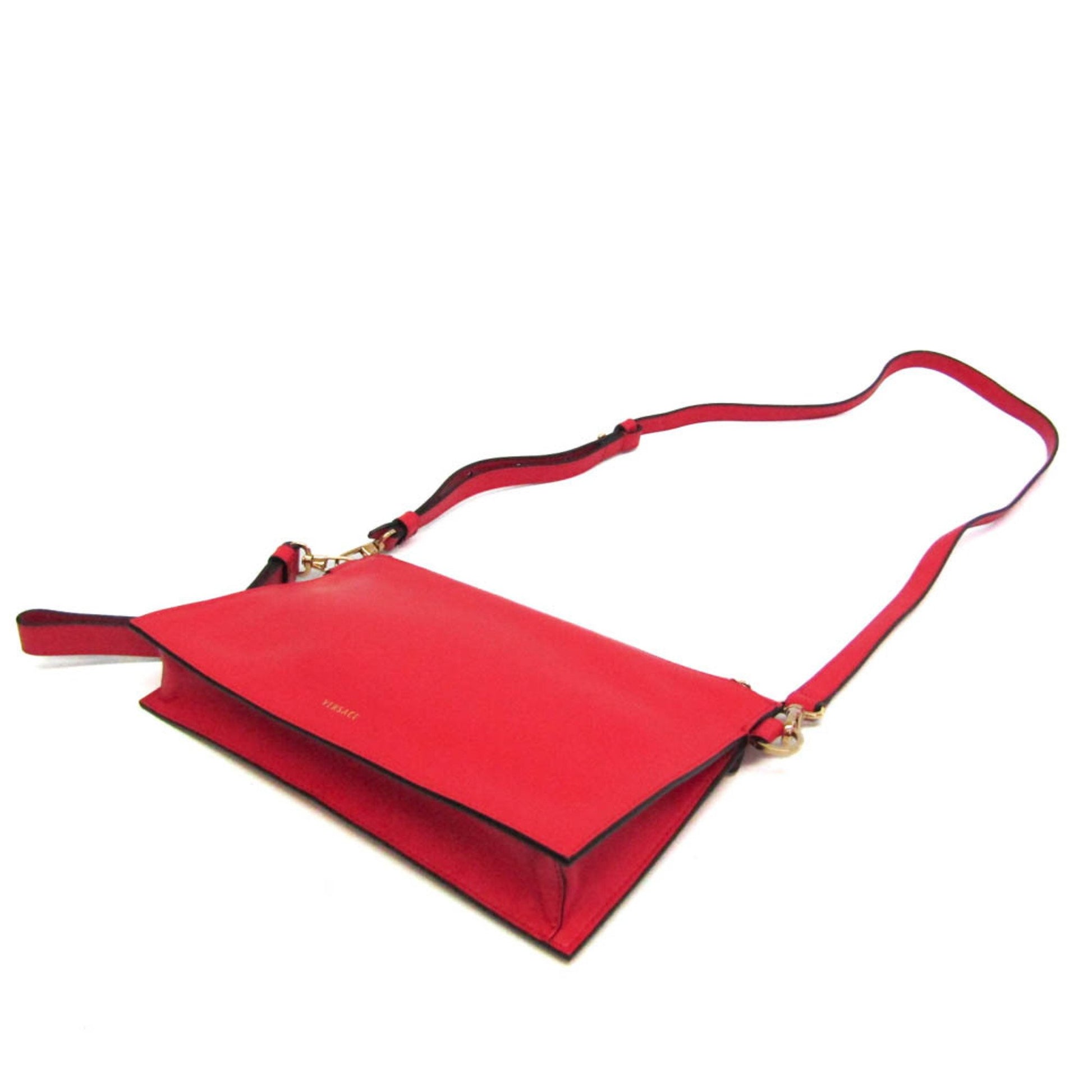 Versace Virtus, Red, Leather, shoulder