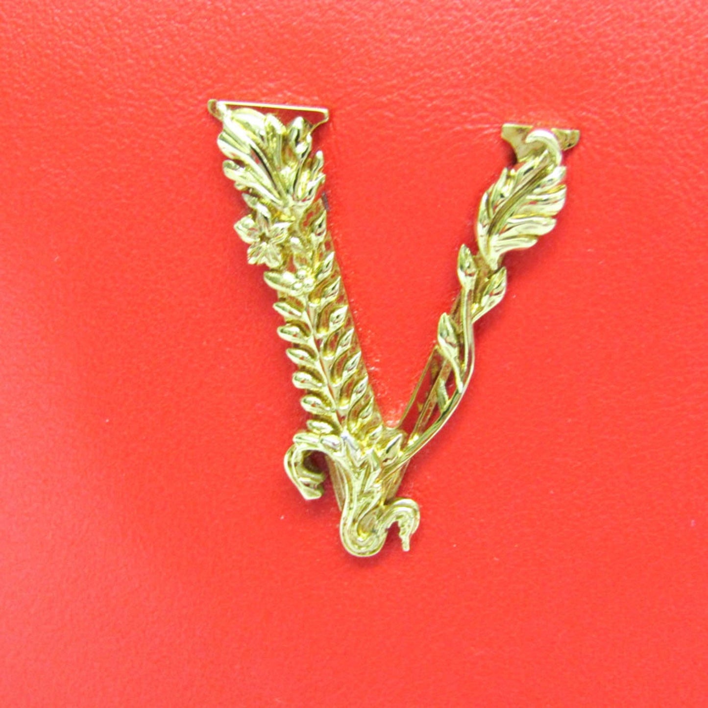Versace Virtus, Red, Leather, shoulder