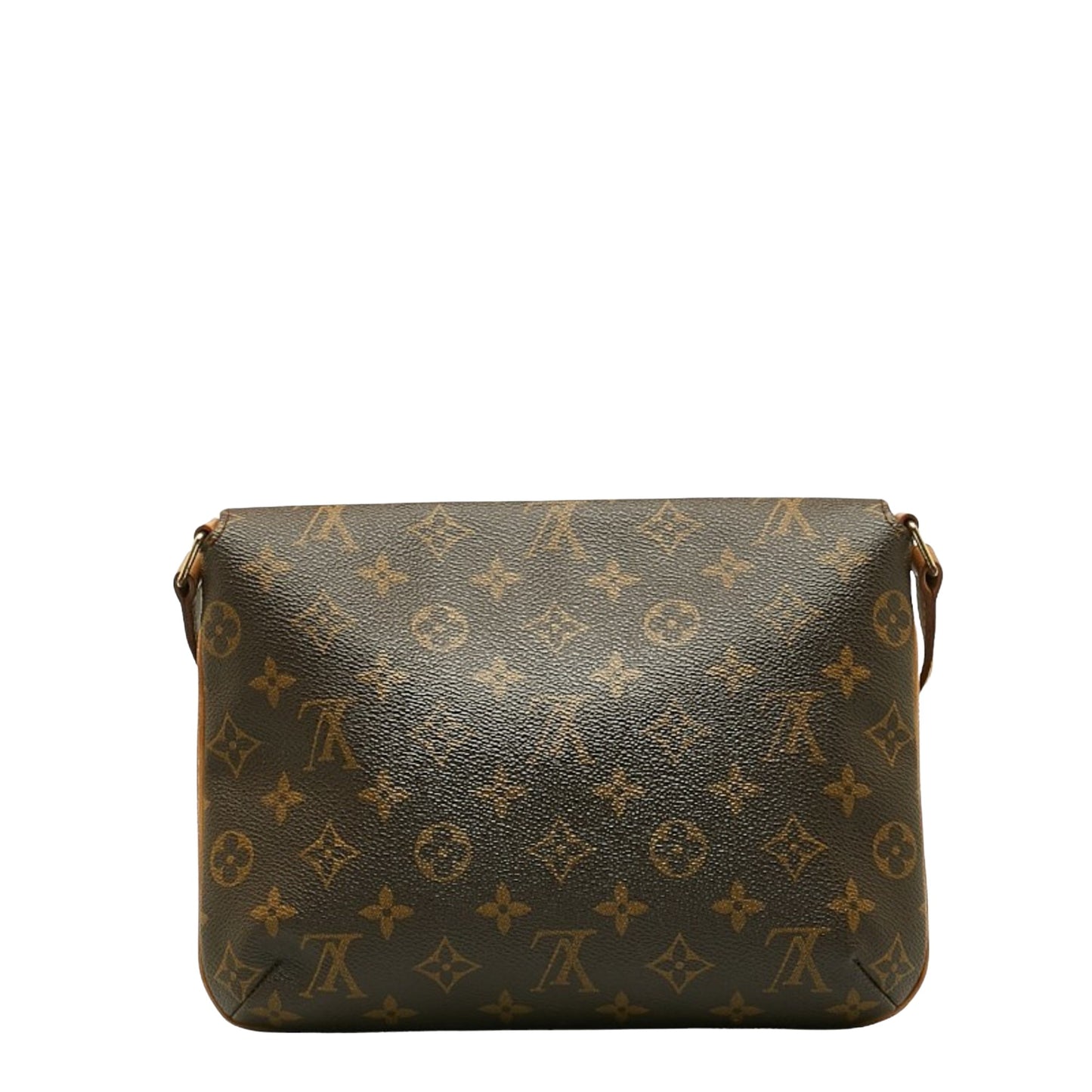 Louis Vuitton Musette Tango, Brown, Canvas, shoulder