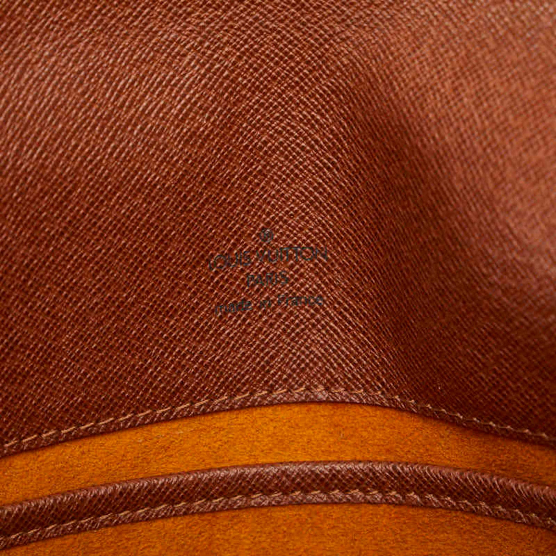 Louis Vuitton Musette Tango, Brown, Canvas, shoulder