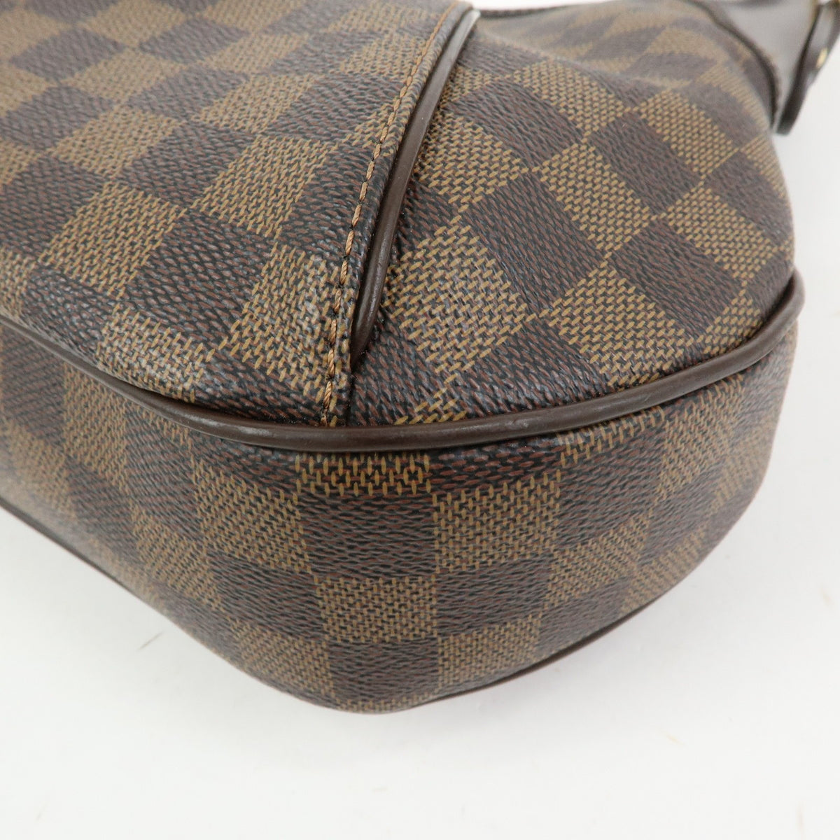 Louis Vuitton Thames Damier, Brown, Canvas, Handbag